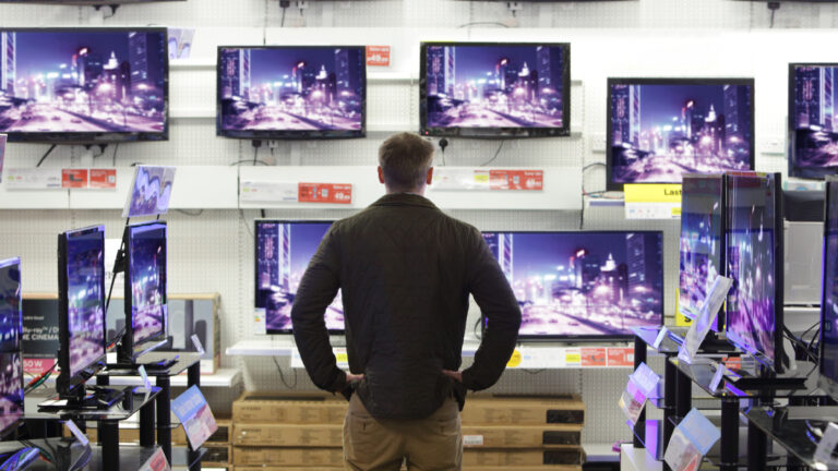 Listing image for first story in Most Read: Buying a TV in 2025? Expect lower prices, more ads, and an OS war.