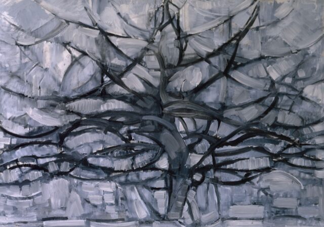 De grijze boom (Gray tree) Piet Mondrian, 1911.