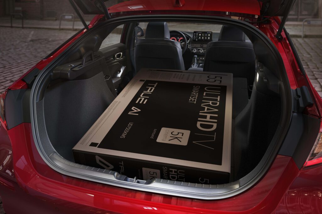 Honda Civic cargo area