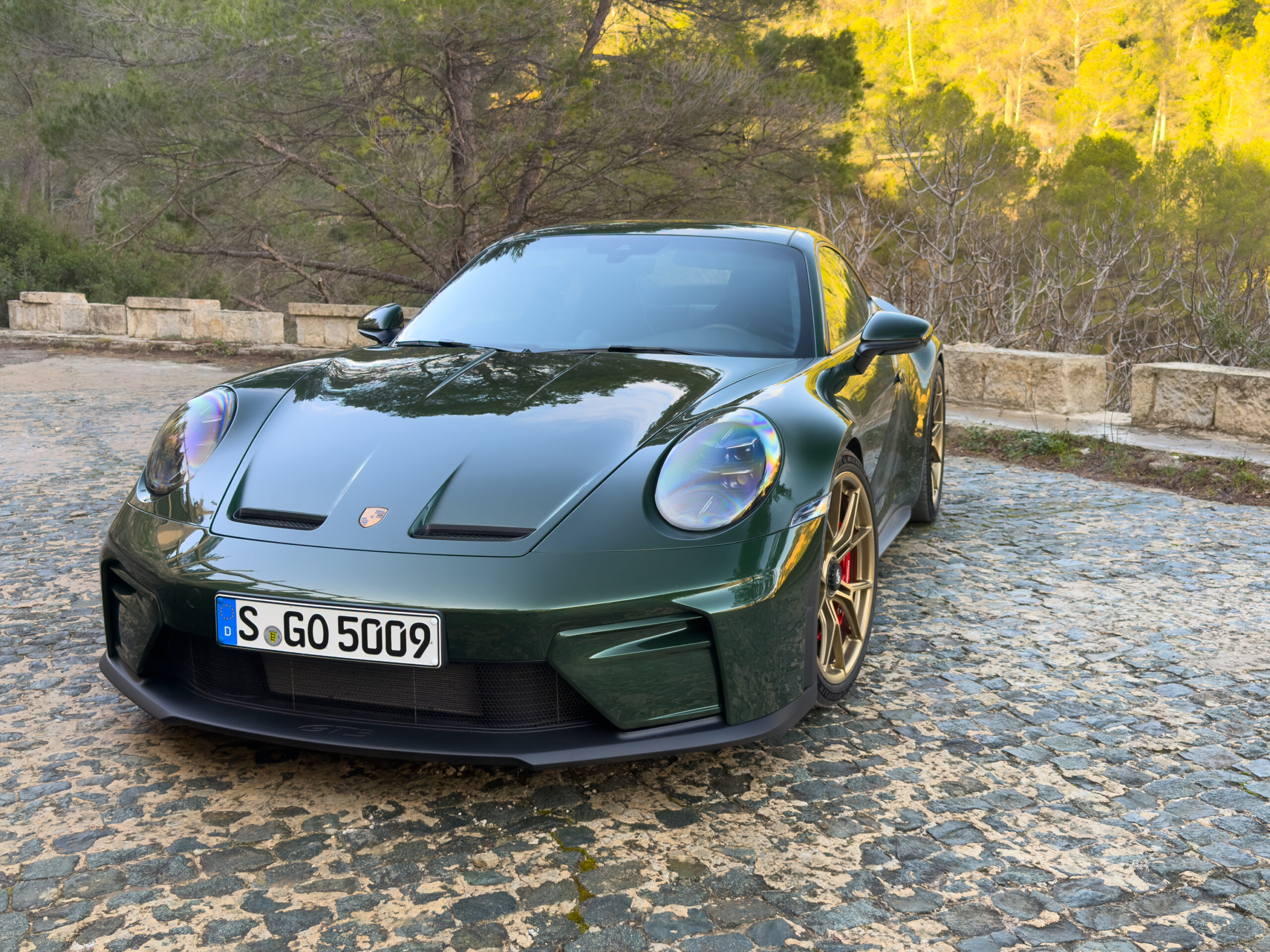 Weight saving and aero optimization characteristic within the 2025 Porsche 911 GT3