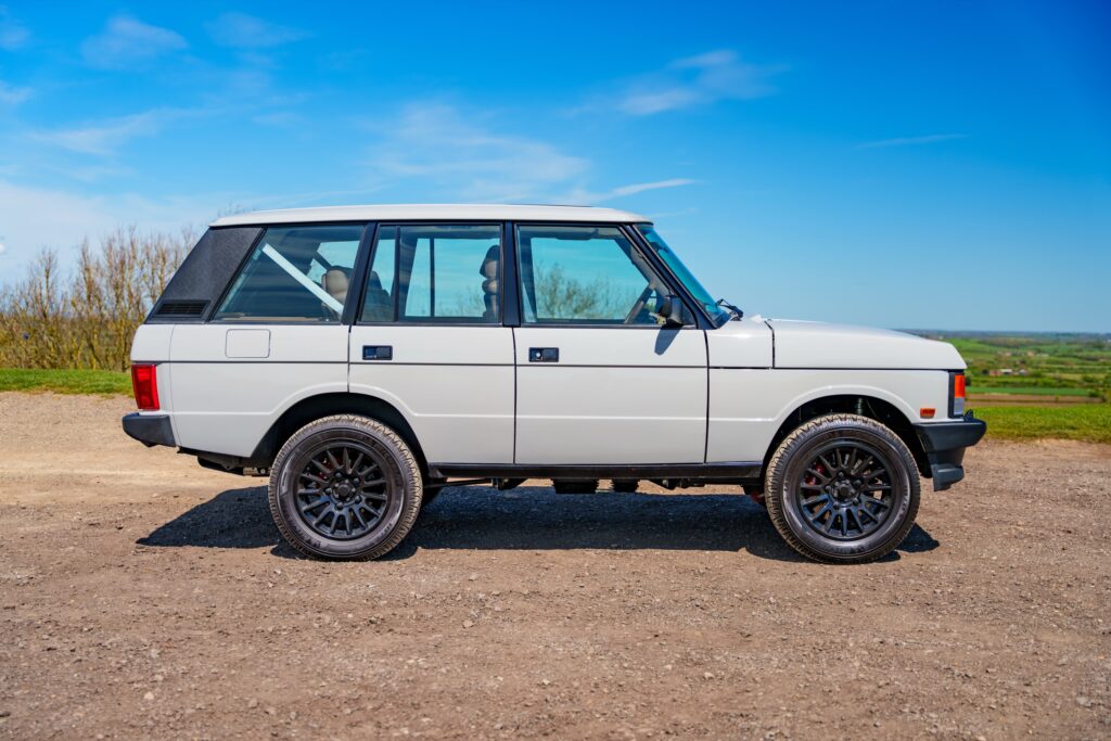 A Range Rover in profile