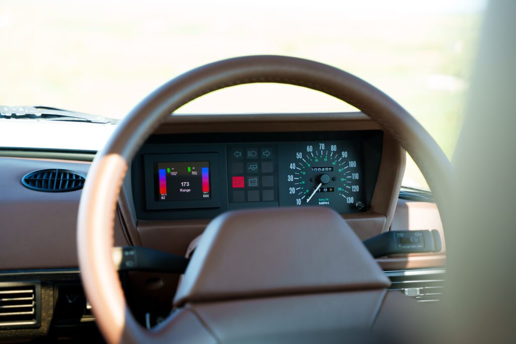 Range Rover EV restmod dash