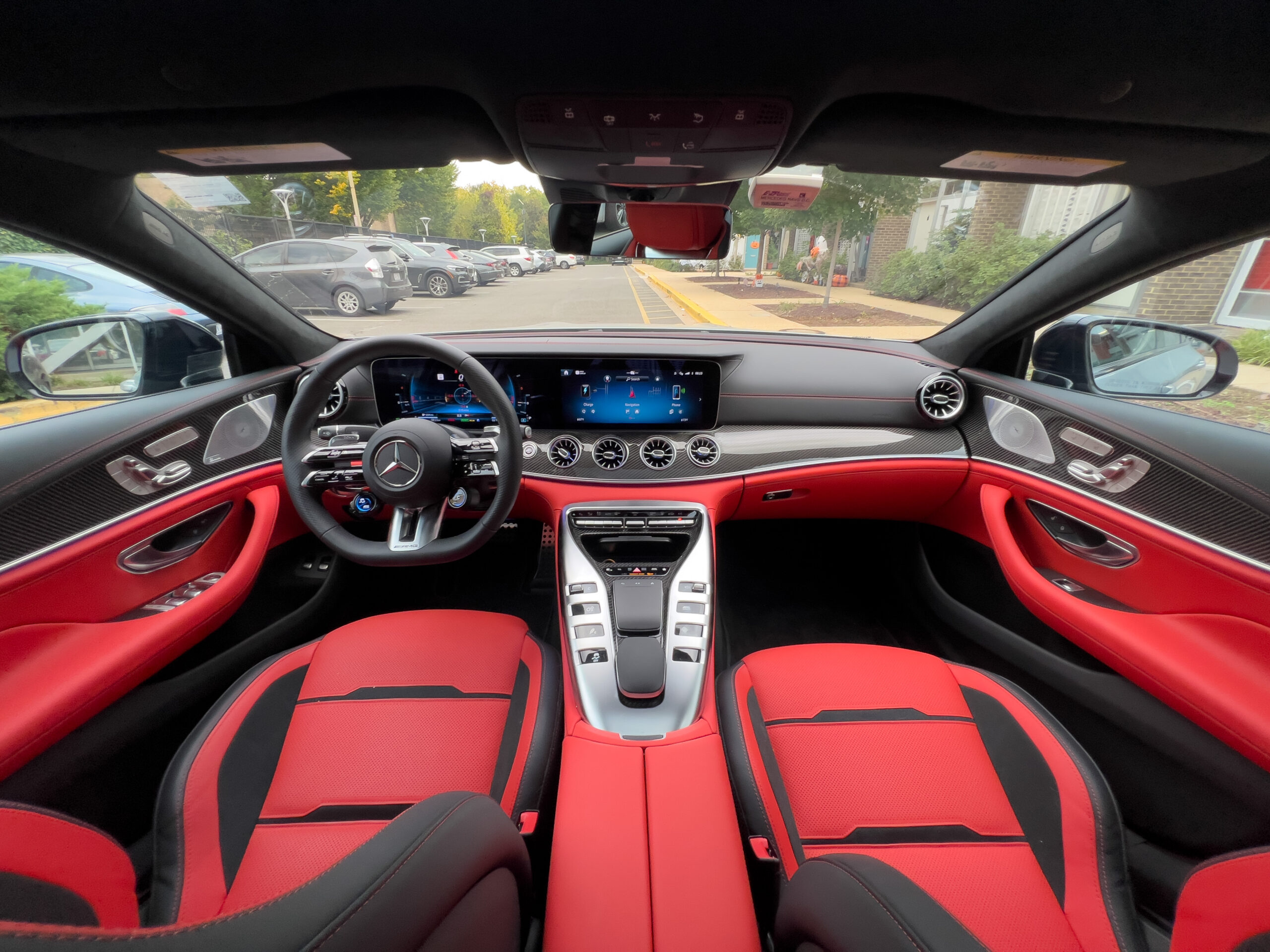 AMG GT interior
