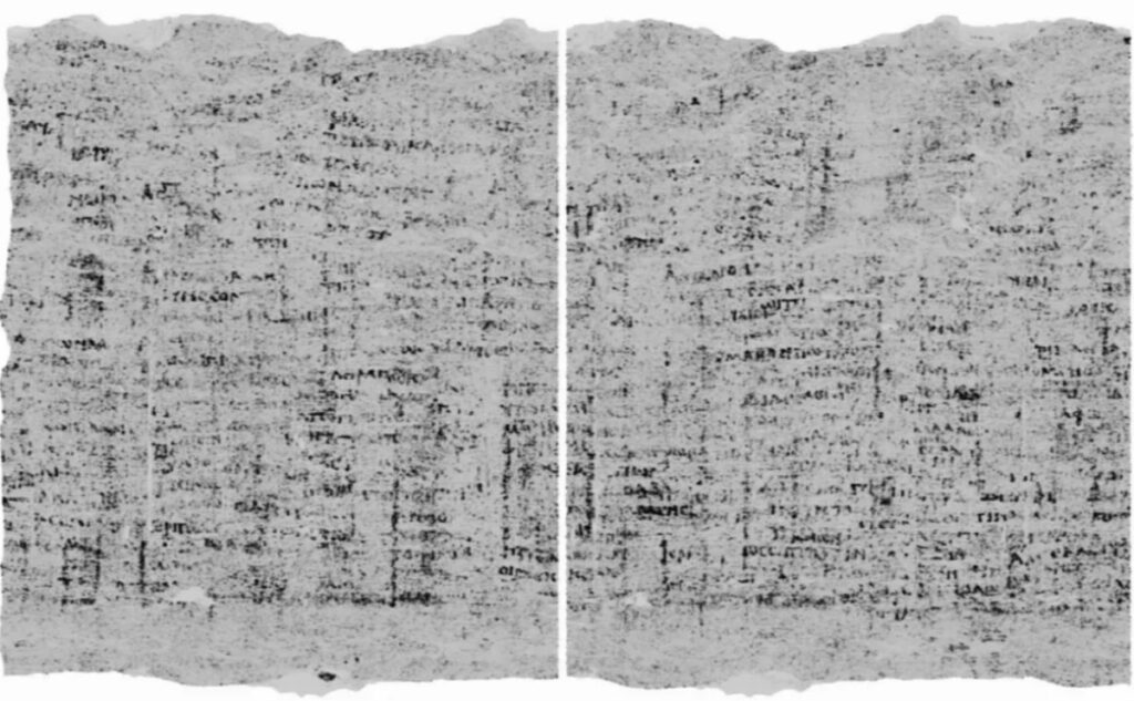 X-ray scans and AI reveal the inside of ancient scroll