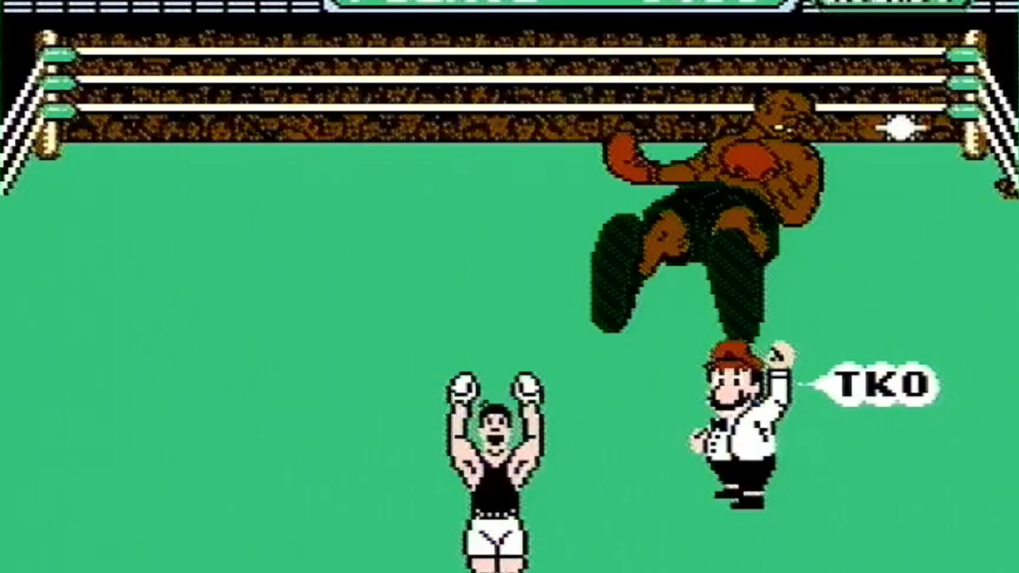 Punch-Out’s Mike Tyson has been defeated in under two minutes for the first time