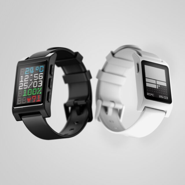 Eight years later, new but familiar-looking PebbleOS watches appear