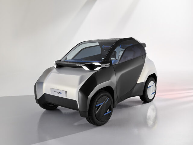 A rendering of a Toyota FT-Me