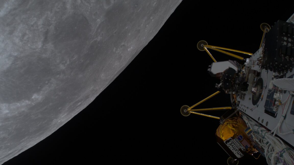 Yes, we are about to be treated to a second lunar landing in a week