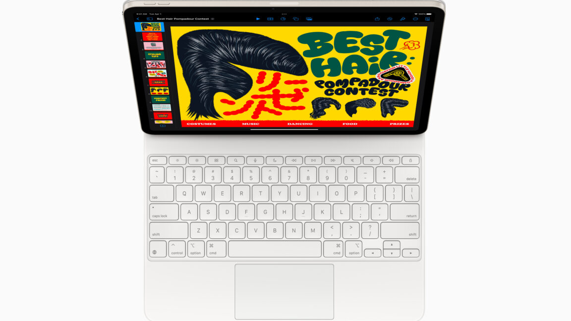 Apple announces M3-powered iPad Air with improved Magic Keyboard layout