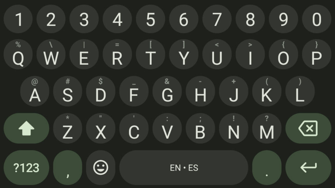 No one asked for this: Google is testing round keys in Gboard