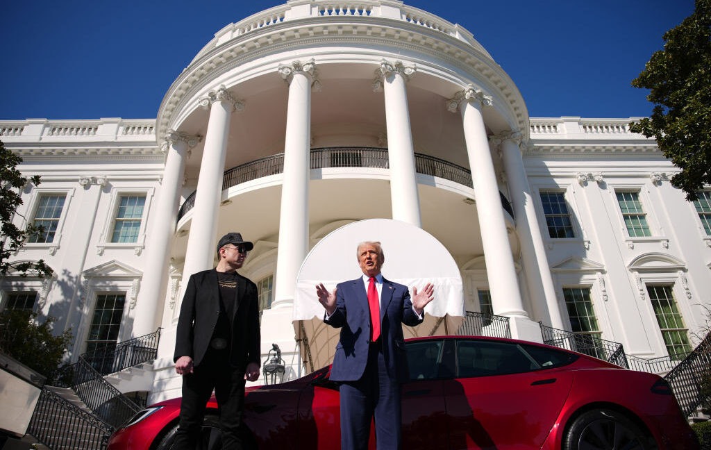 The same day Trump bought a Tesla, automaker moved to disrupt trade war