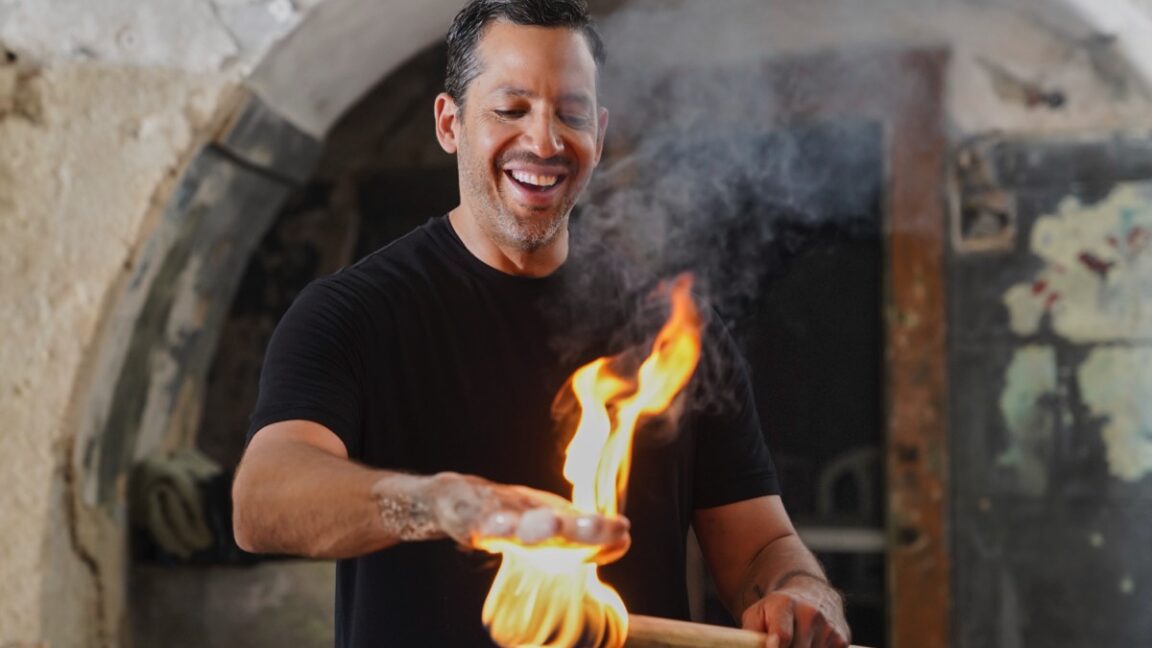 David Blaine shows his hand in Do Not Attempt