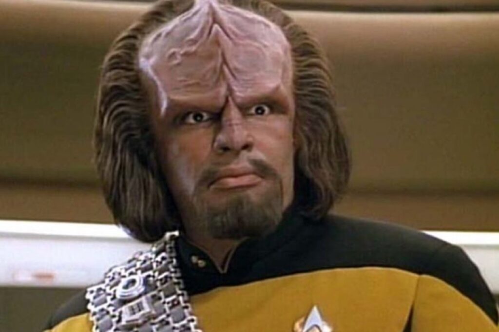 Worf, son of Mogh, is surprised by new fMRI study.