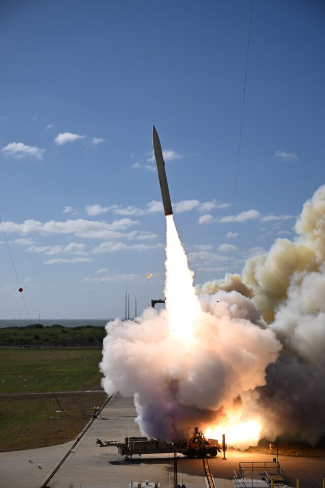 Weapons of war are launching from Cape Canaveral for the first time since 1988