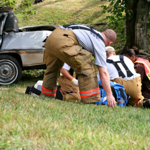Emergency response to accident