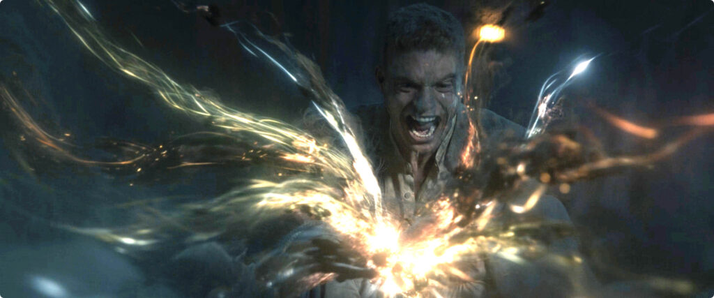 Image of Rand trying to do something with the Power that cannot be done