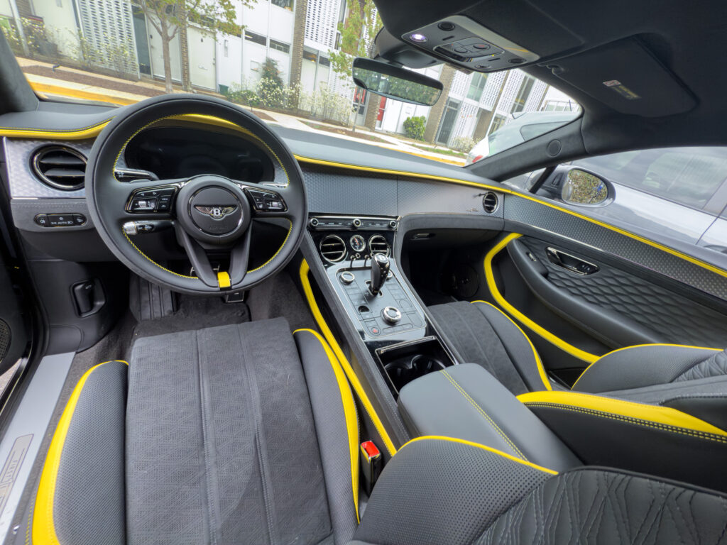 Bentley Continental GT interior