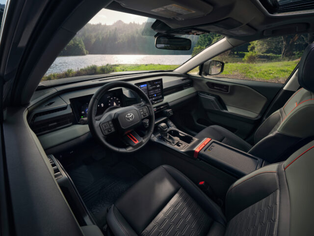 Toyota RAV4 GR Woodland interior