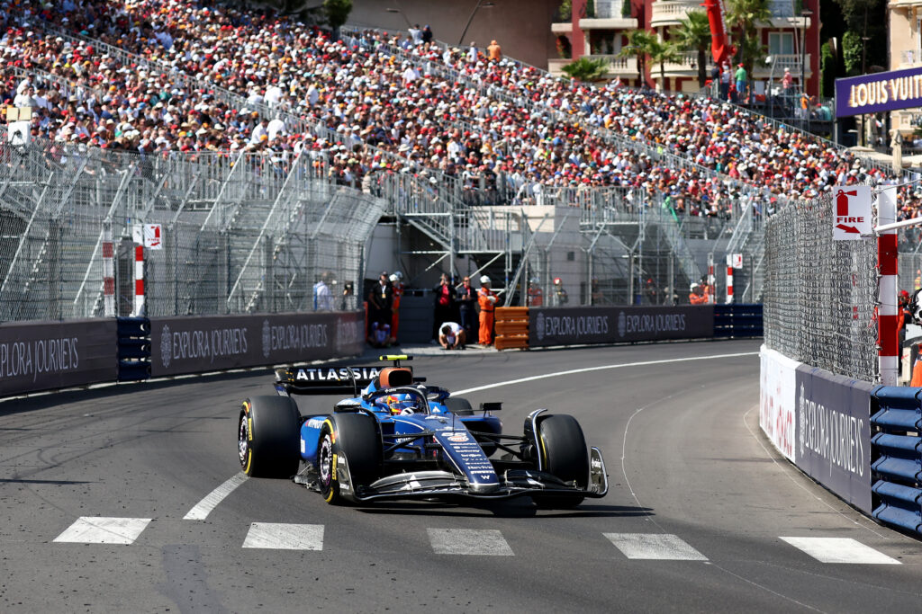 MONTE-CARLO, MONACO - 2025/05/25: Carlos Sainz of Williams Racing on track during the F1 Grand Prix of Monaco .