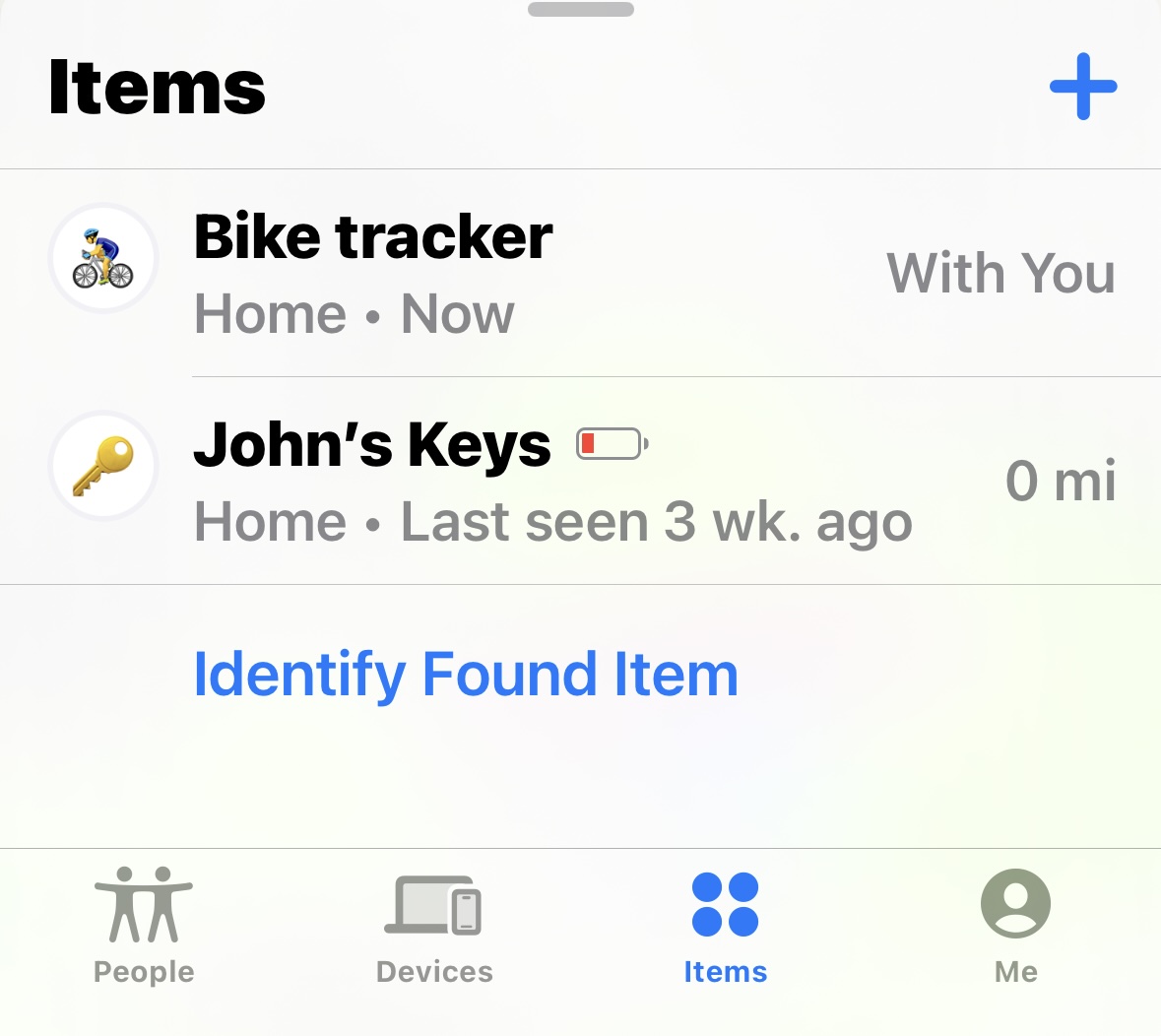 Find my… bicycle? - Ars Technica 2 An application screen image shows two devices tracking: a motorcycle and keys.