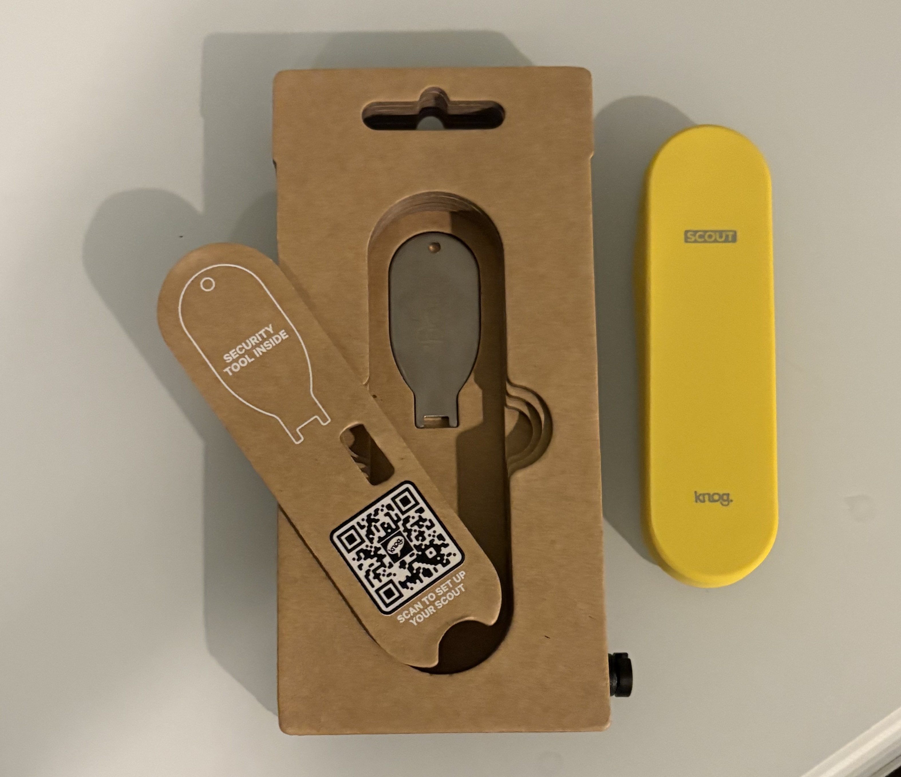 Image of some packaging and parts.