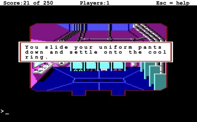 Space Quest II screenshot.