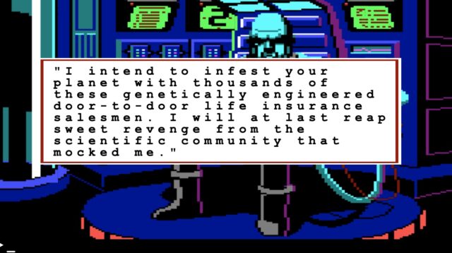 Space Quest II screenshot.