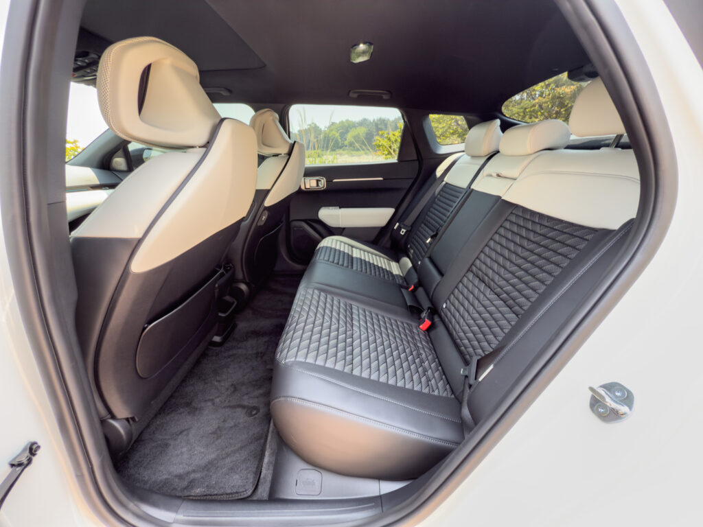 KKia EV4 back seat.