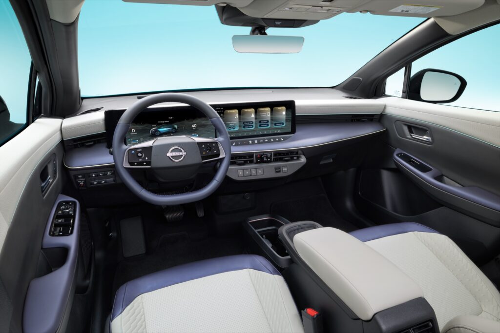 Nissan Leaf interior