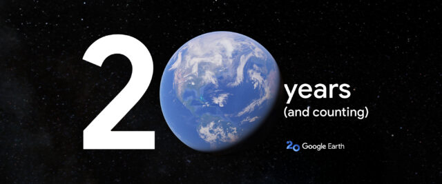 Google rolls out Street View time travel to celebrate 20 years of Google Earth