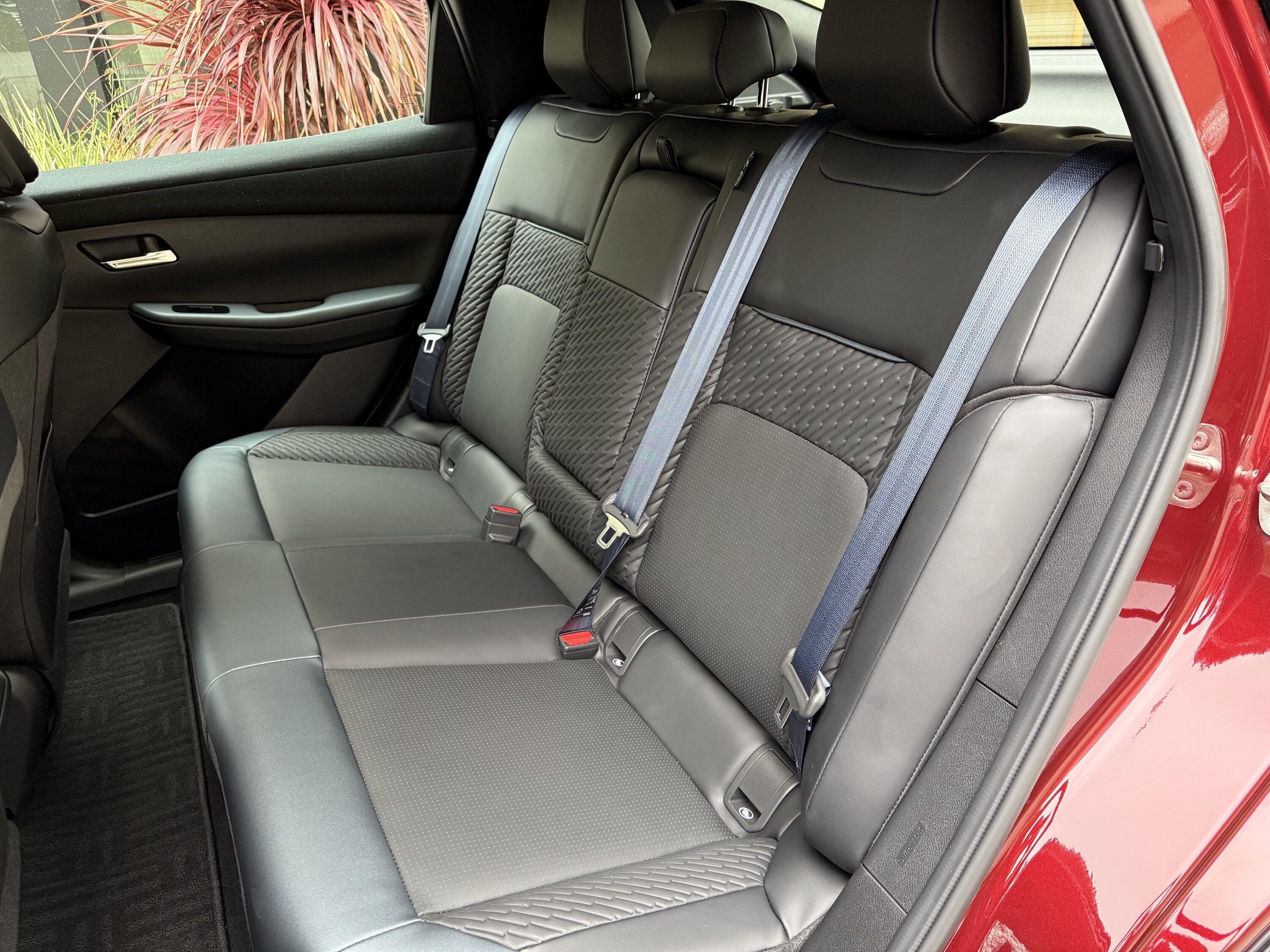 Nissan Leaf back seats