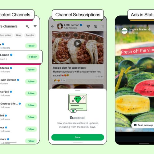 Ads are “rolling out gradually” to WhatsApp