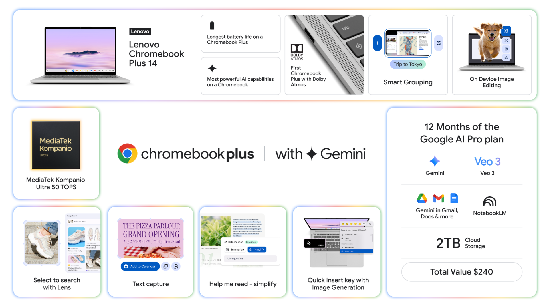 Lenovo Chromebook specs