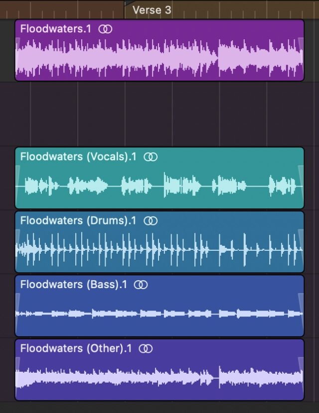 Apple's AI-driven Stem Splitter audio separation tech