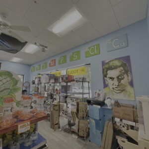 interior shot of store