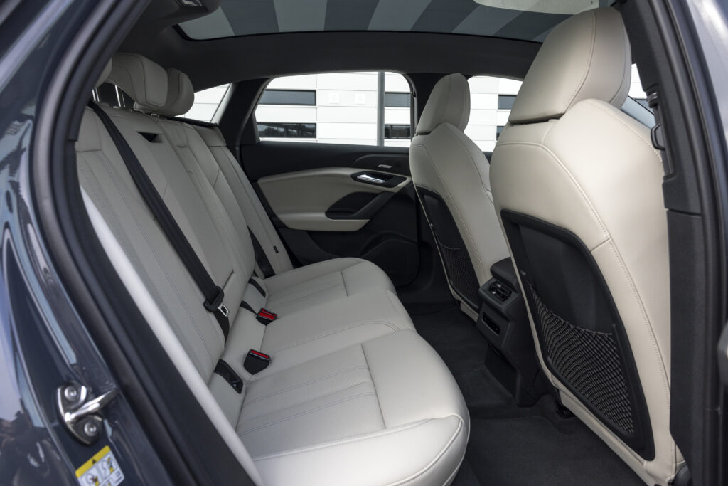 Audi A6 back seat