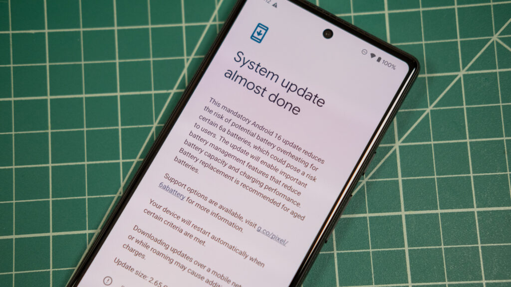 Pixel 6a update