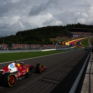 Lewis Hamilton of Ferrari during the Formula 1 Belgian Grand Prix at Spa-Francorchamps in Spa, Belgium on July 27, 2025.