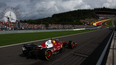 Lewis Hamilton of Ferrari during the Formula 1 Belgian Grand Prix at Spa-Francorchamps in Spa, Belgium on July 27, 2025.