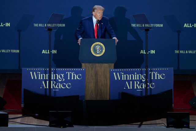 Trump’s order to make chatbots anti-woke is unconstitutional, senator says