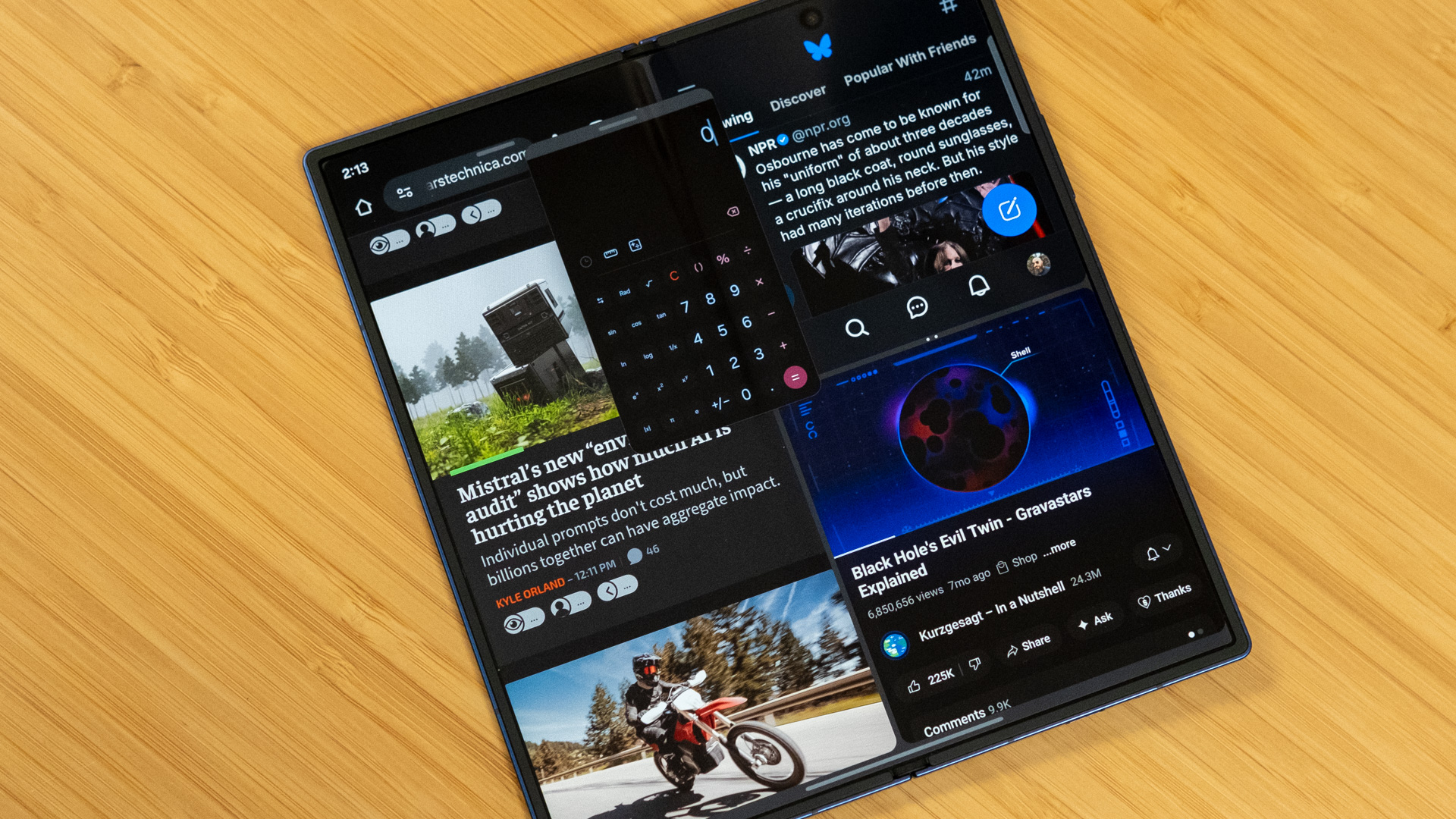 Samsung Galaxy Z Fold 7 Multitarea