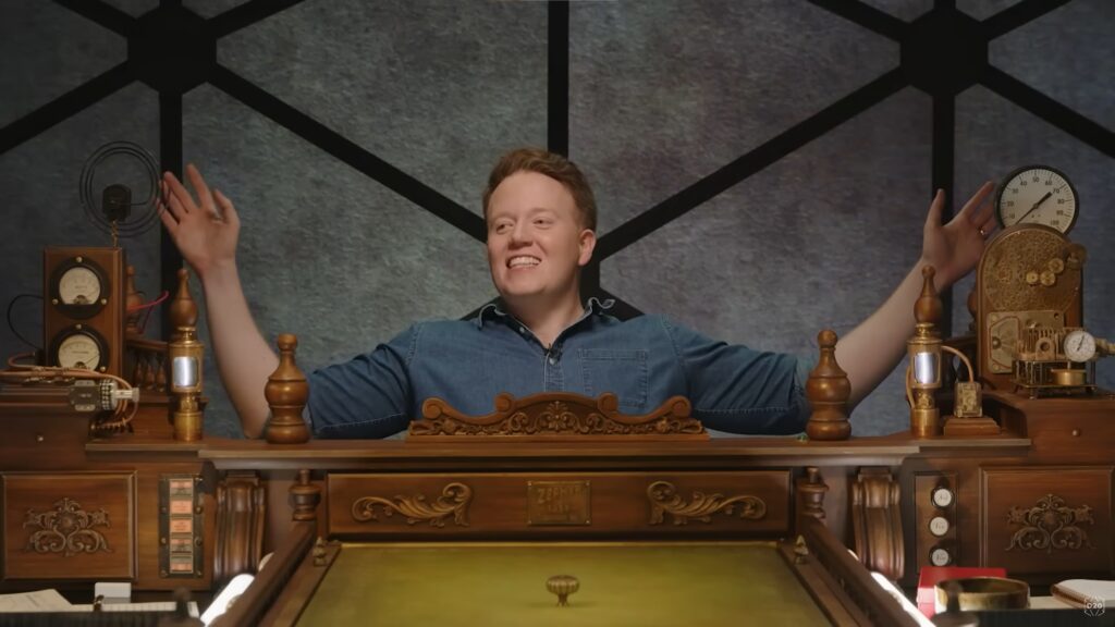 Brennan Lee Mulligan is Game Master on Dropout's Dimension 20.