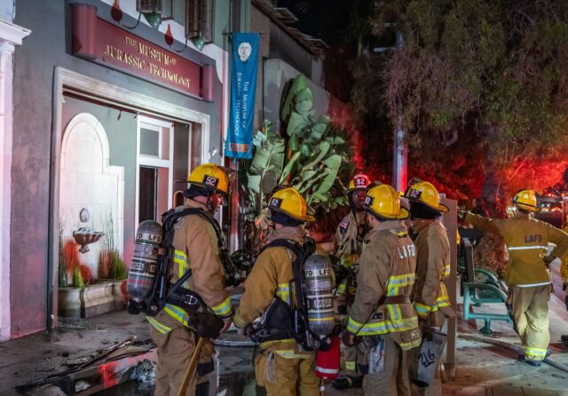 LA’s Museum of Jurassic Technology damaged by fire