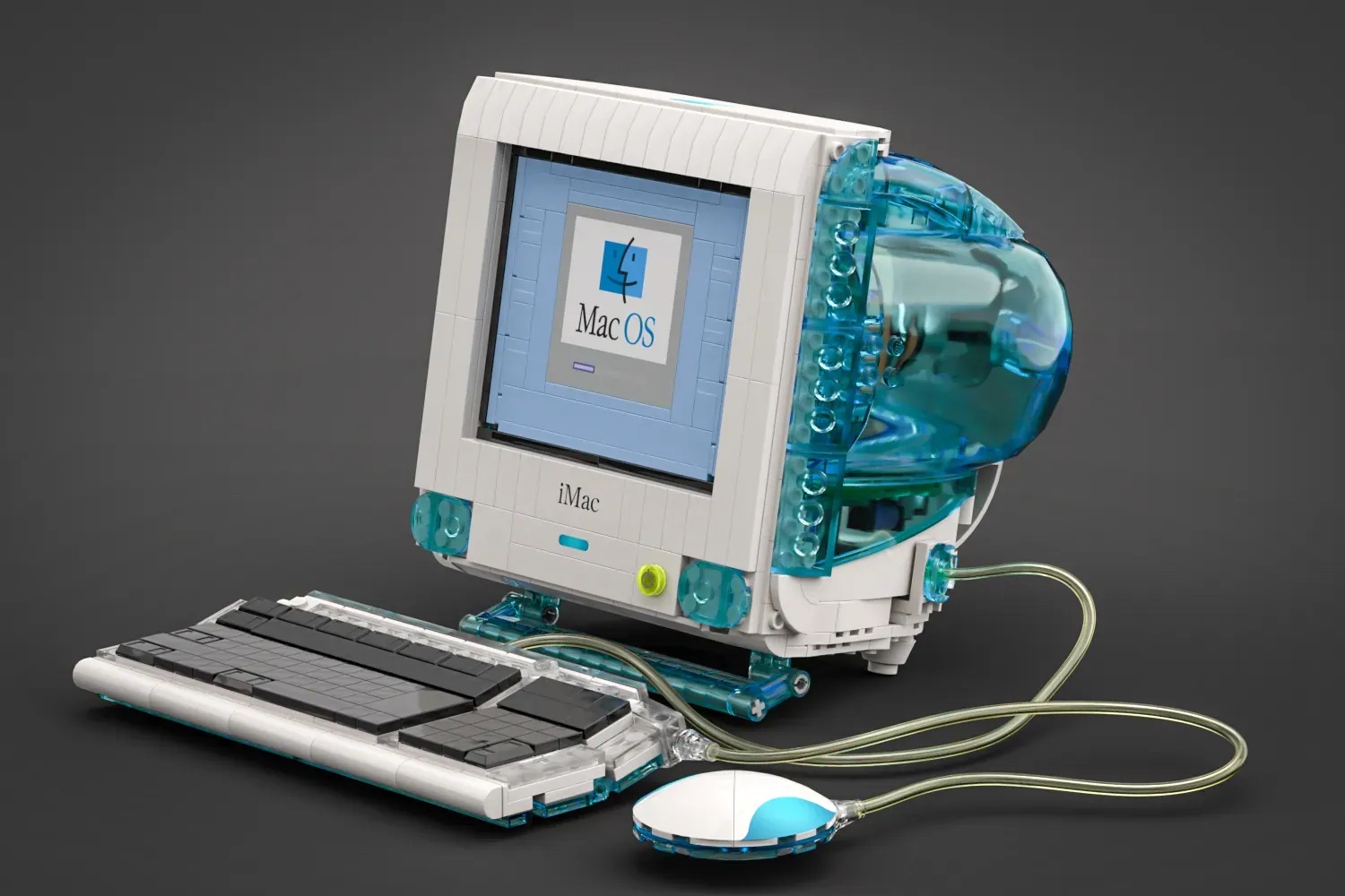 Lego iMac G3 concept is unlikely to go anywhere, but it is very cute