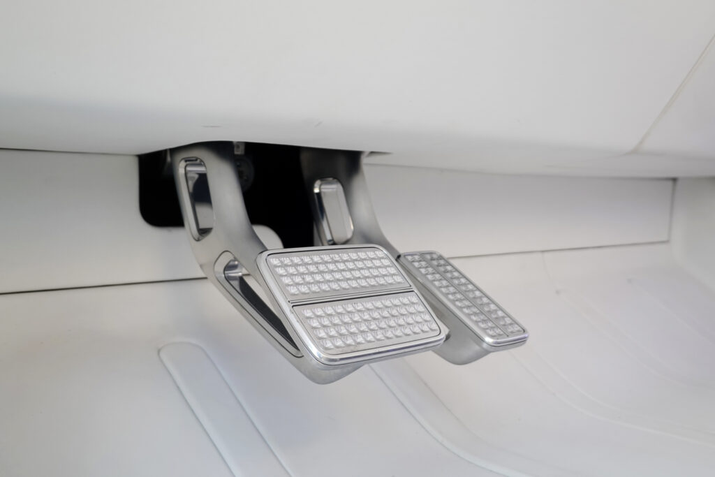 Mercedes concept van pedals