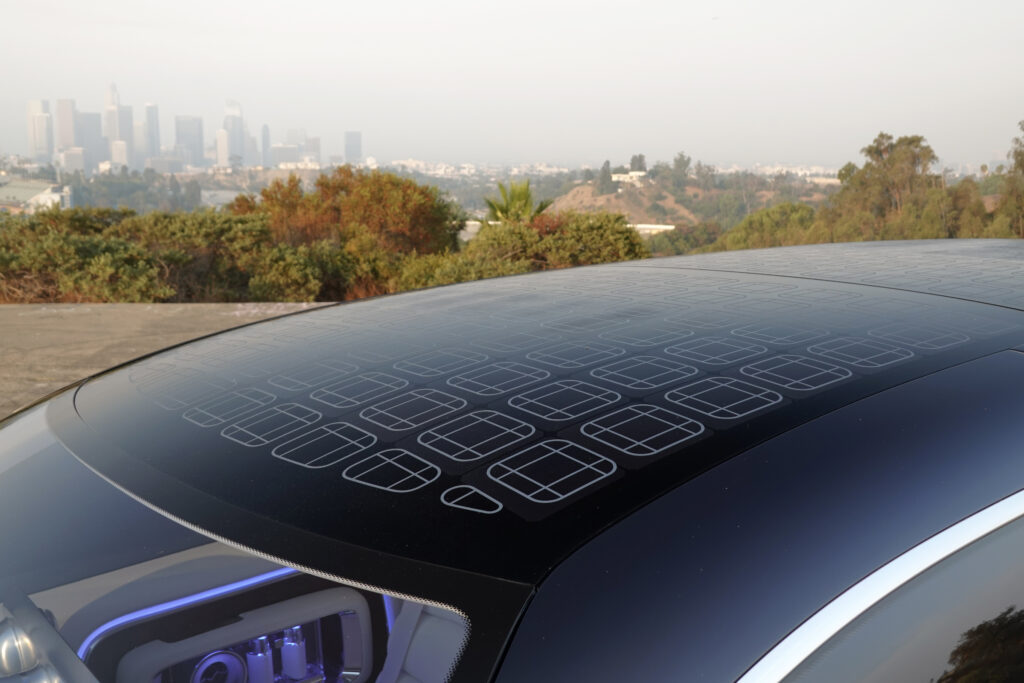 Mercedes van solar roof