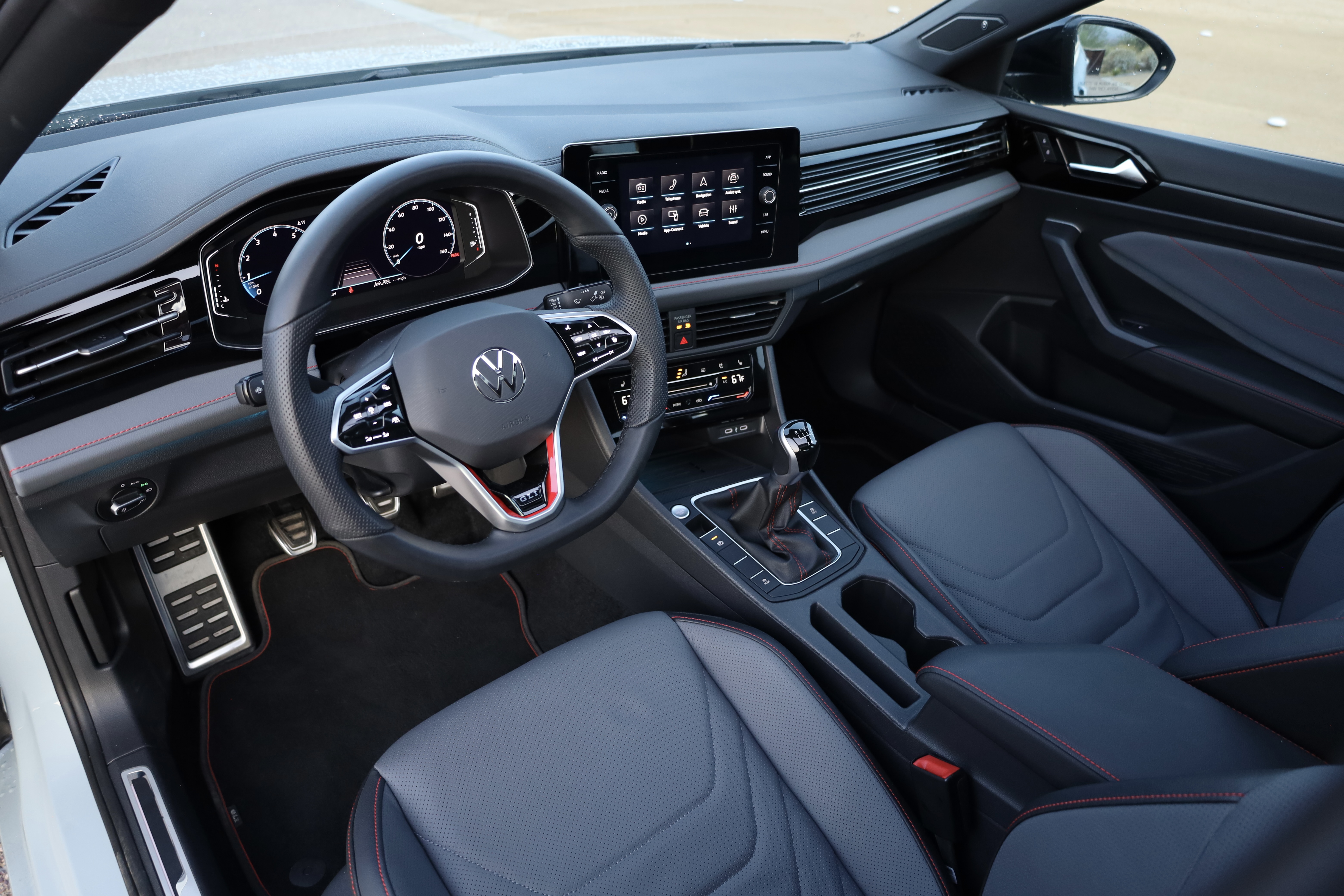 VW Jetta interior