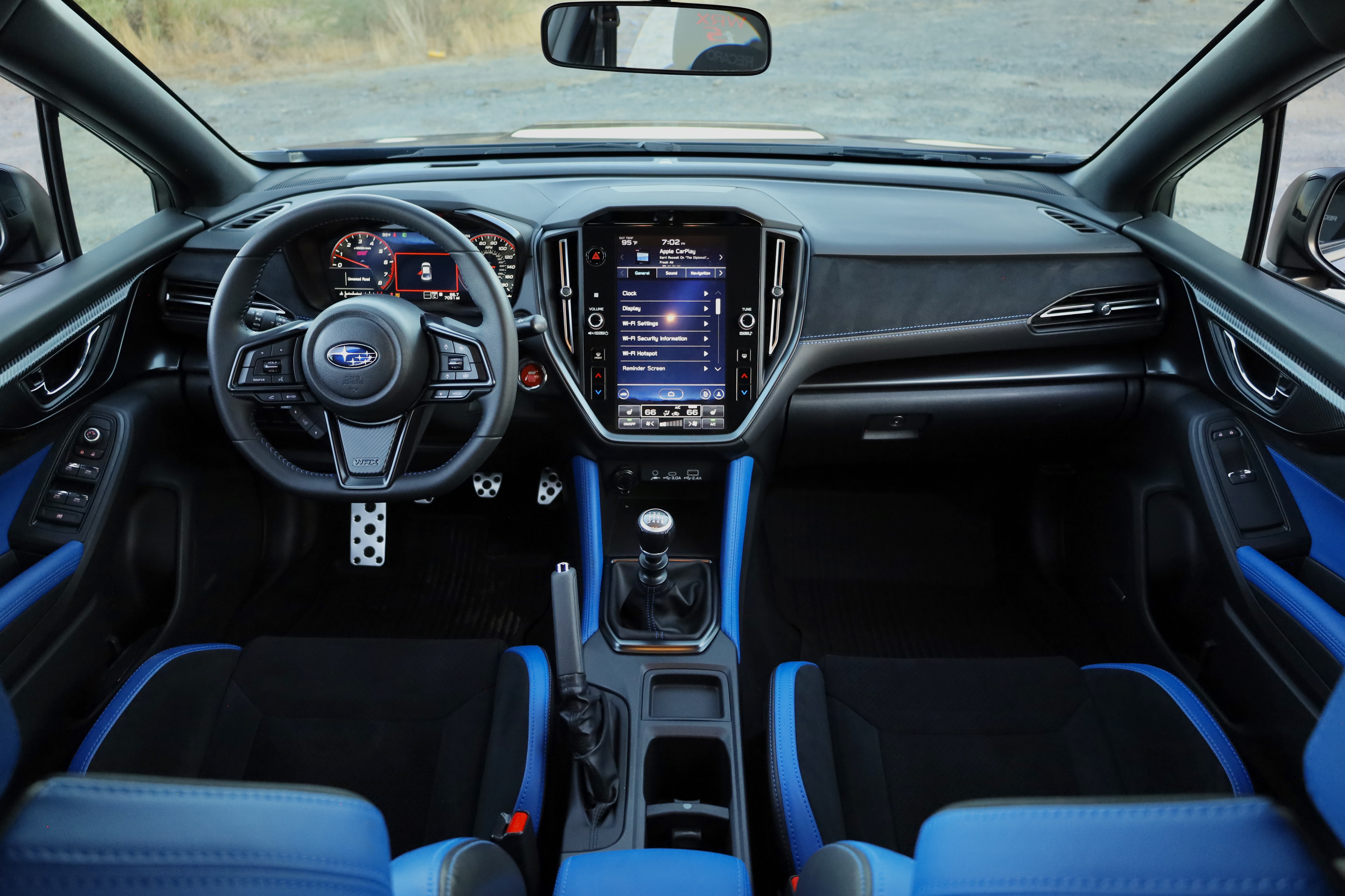 Subaru WRX tS interior