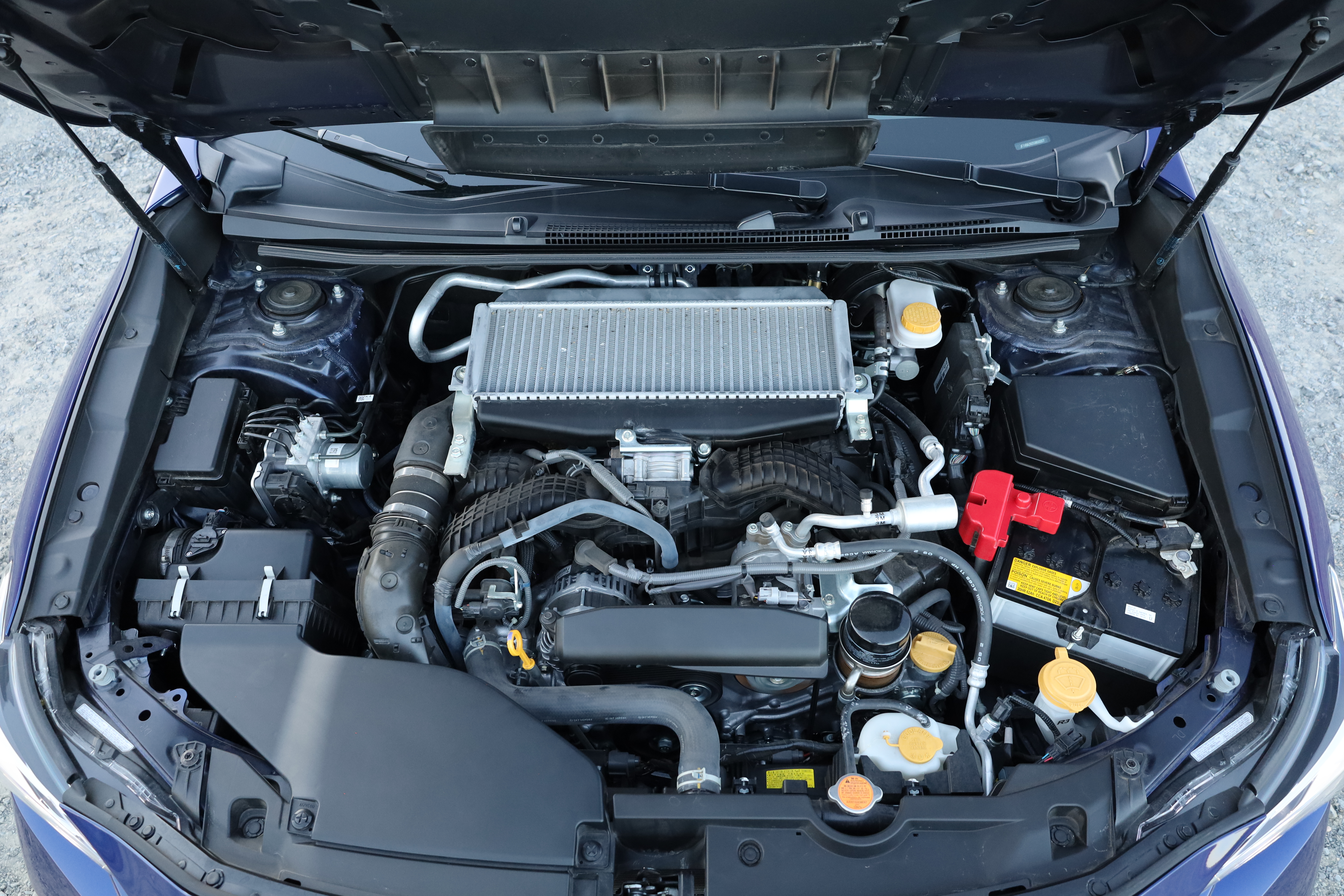 Subaru WRX engine bay