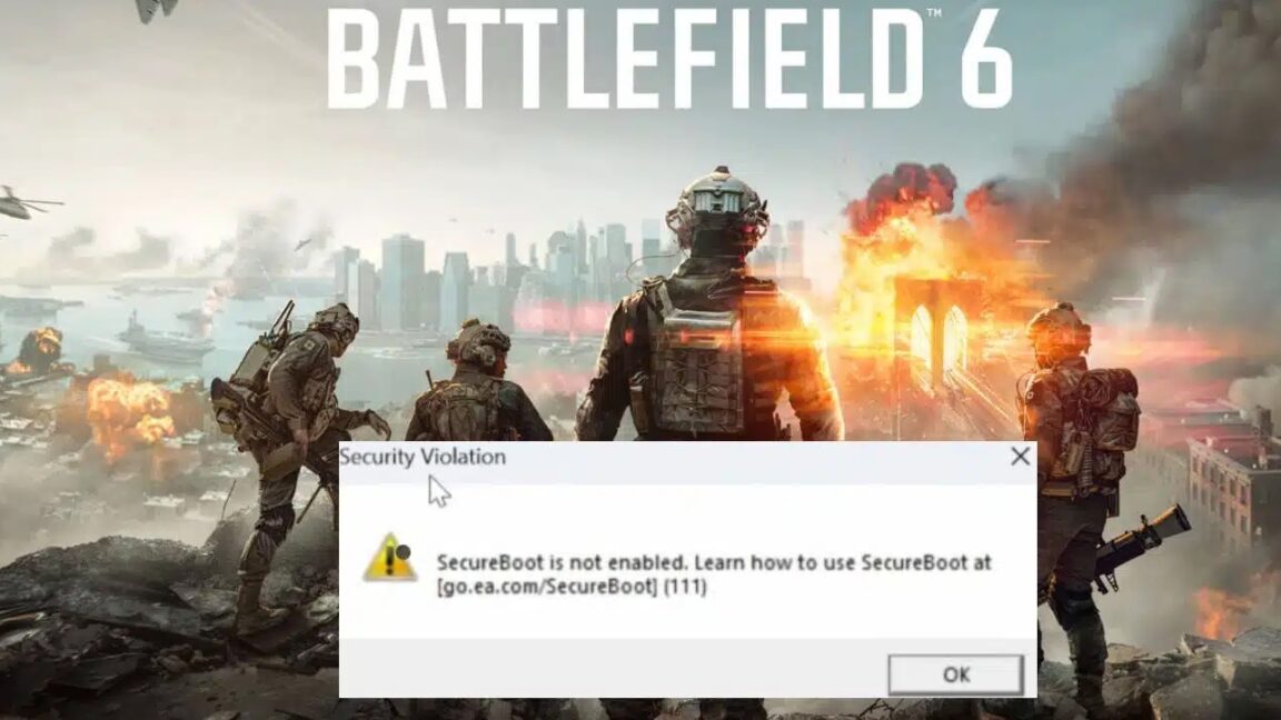 Battlefield 6 dev apologizes for requiring Secure Boot to power anti-cheat tools